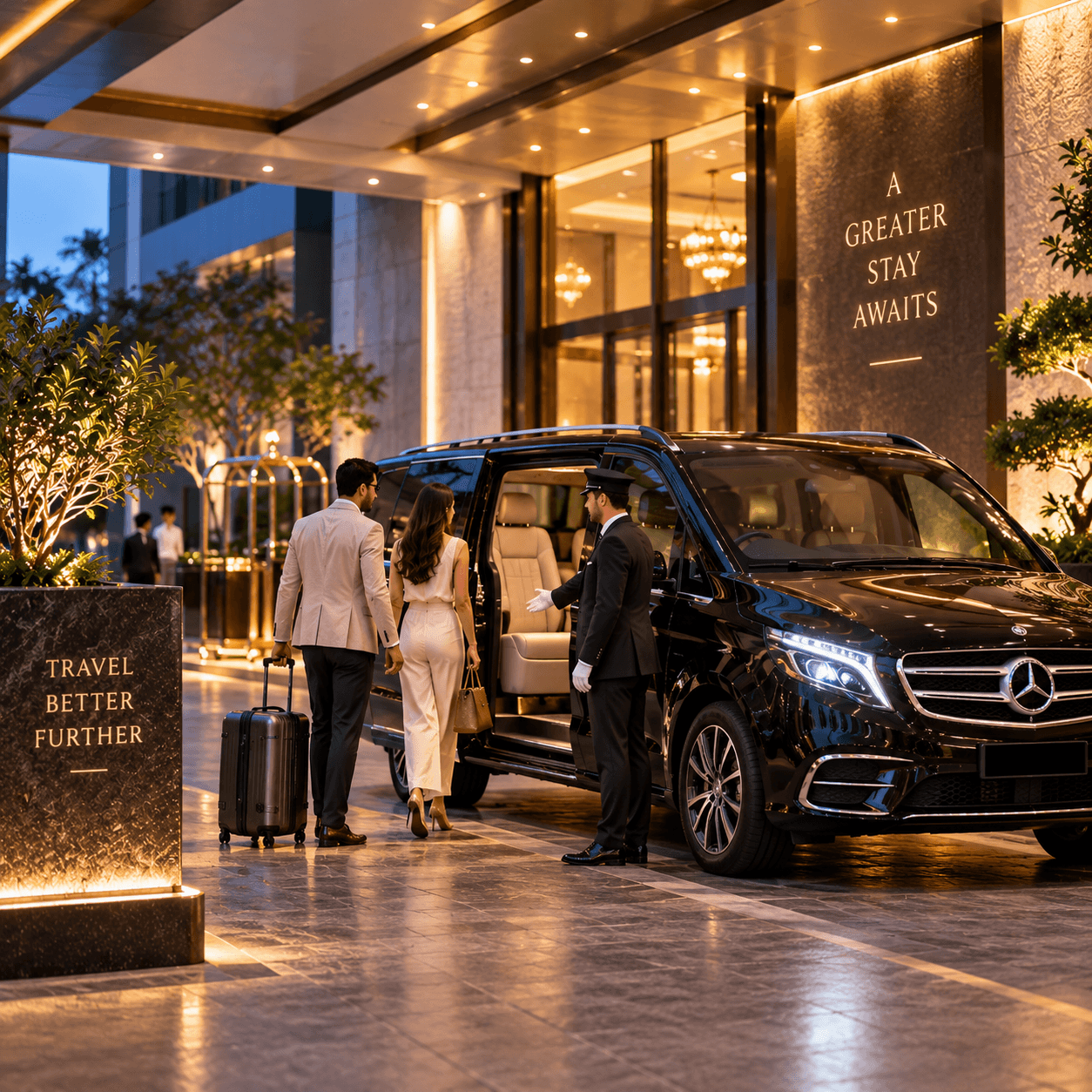 Hotel arrival and destination assistance arranged by GetSetGo