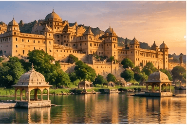 Heritage architecture in Rajasthan, India