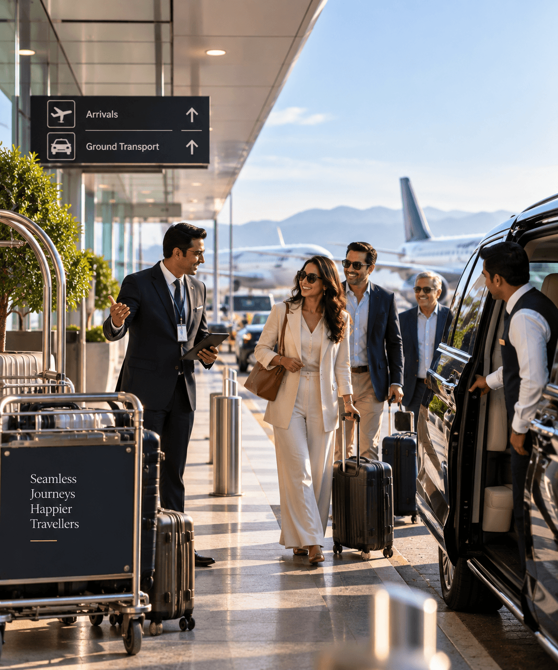 MICE ground transport, airport transfers and corporate group arrivals coordinated by GetSetGo