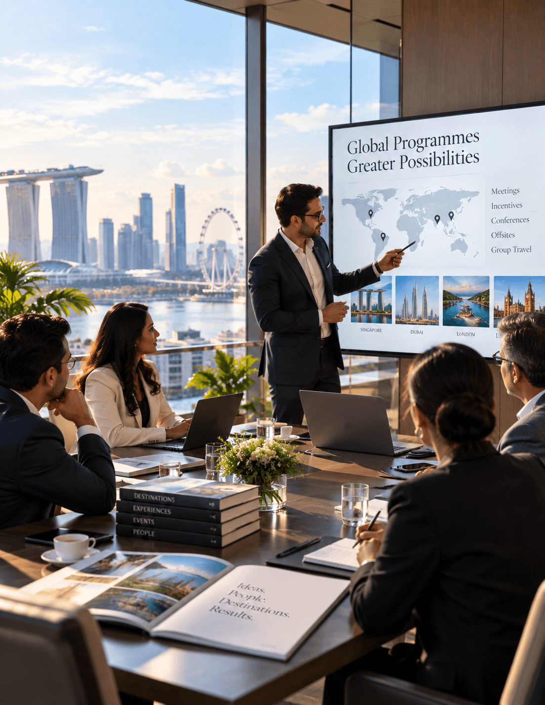 International MICE travel and corporate incentive programme managed by GetSetGo